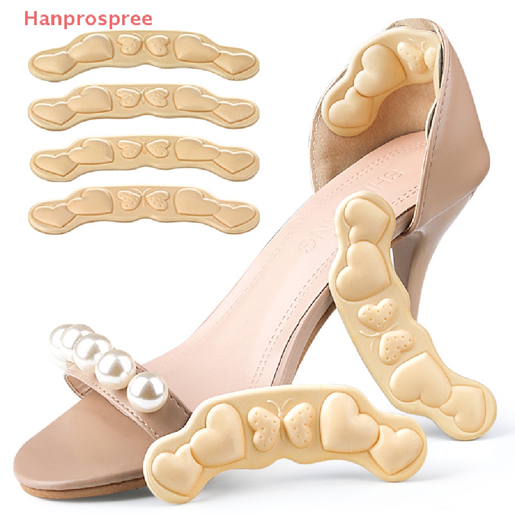 Hanprospree &gt; 1 Cặp Miếng Dán Bảo Vệ Gót Chân Chống Mòn Có Thể Điều Chỉnh Kích Thước