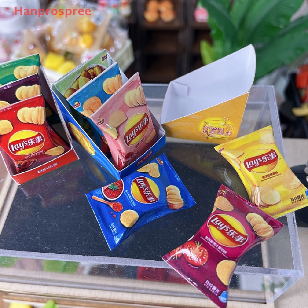 1 Set Mô Hình Khoai Tây Chiên Tỉ Lệ 1: 12 Trang Trí Nhà Búp Bê