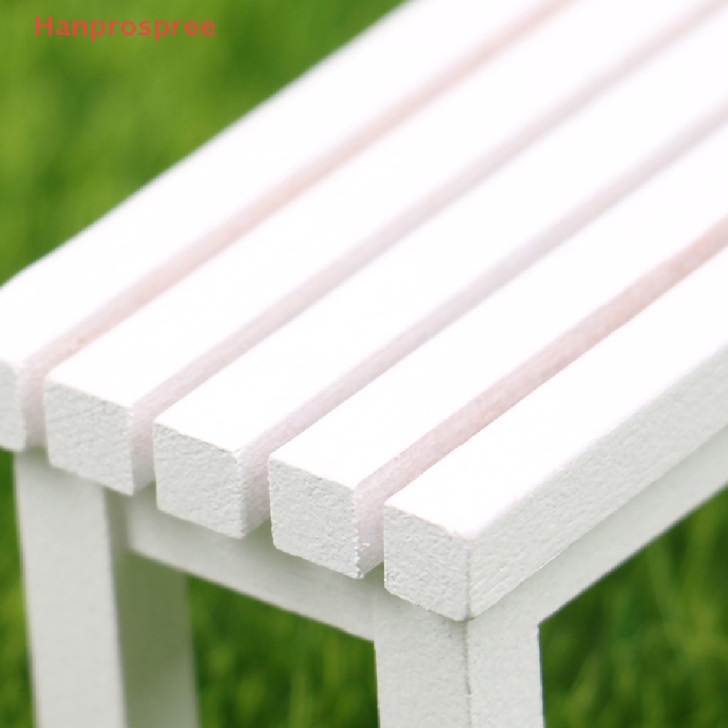 1 Mô Hình Ghế Dài Có Giá Đỡ Dùng Trang Trí Nhà Búp Bê DIY