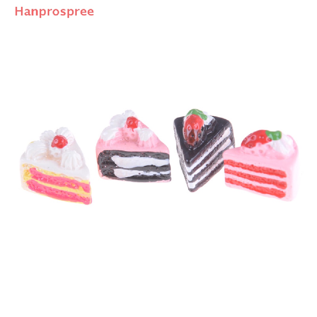 Set 2 Mô Hình Bánh Ngọt 1 / 12 Dùng Trang Trí Nhà Búp Bê Diy