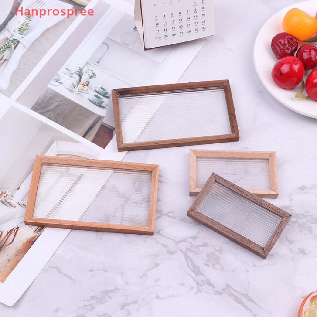 1 Mô Hình Khay Trưng Bày Đồ Nội Thất mini Bằng acrylic Cho Nhà Búp Bê