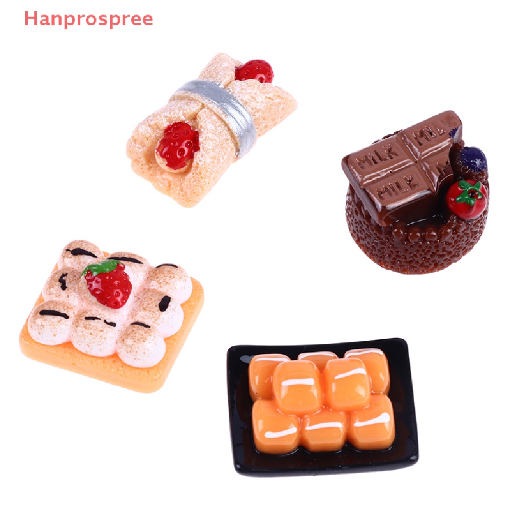 Bộ 5 Món Đồ Ăn Bằng Nhựa Resin Dùng Trang Trí Tủ Lạnh / Sushi / Pizza