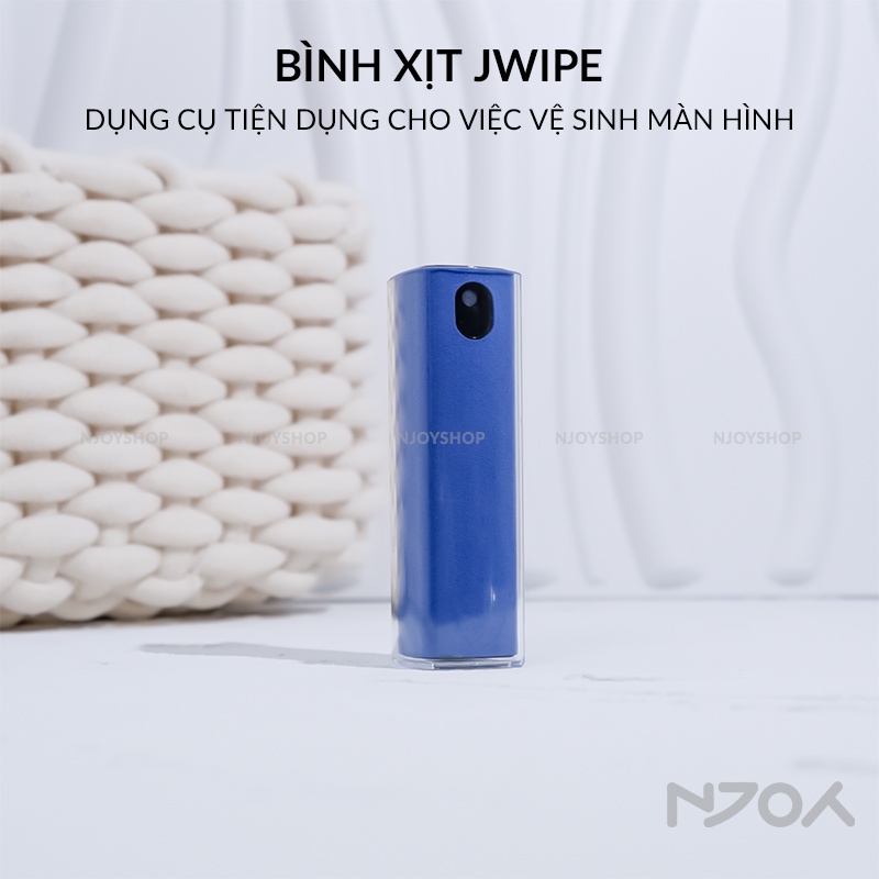 Bình Xịt Dụng Cụ Vệ Sinh Màn Hình Điện Thoại JWIPE Nhỏ Gọn Tiện Dụng Có Thể Tái Sử Dụng Cho Điện Thoại Laptop Njoyshop