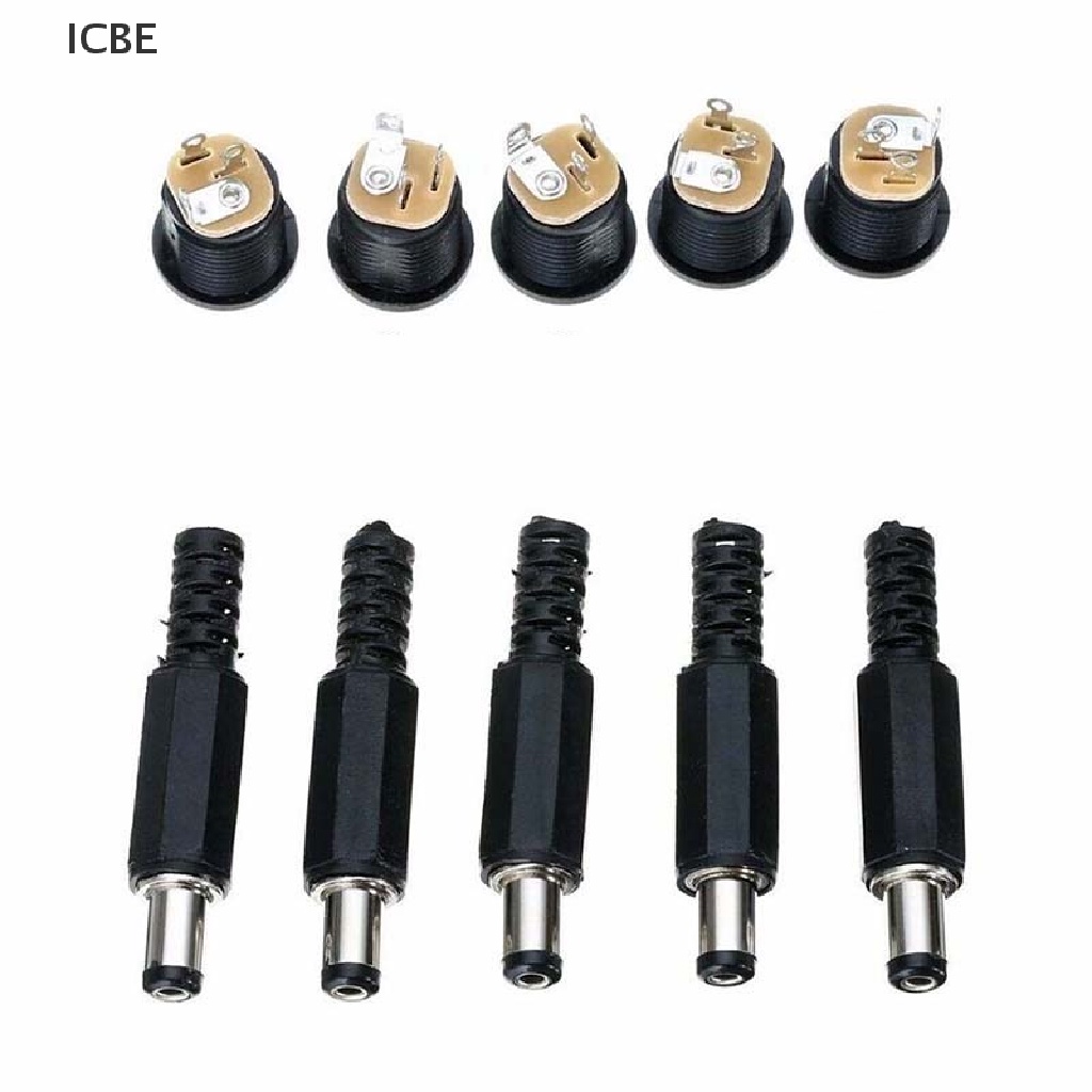 1 Set 10 Cặp Giắc Cắm Và Ổ Cắm Nối DC 12V 3A Chuyên Dụng