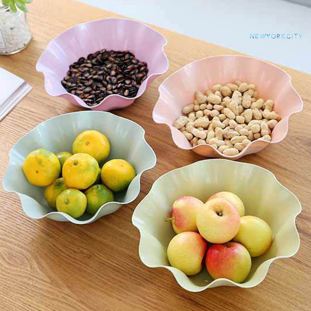 Khay Đựng Trái Cây Hình Lá Sen Độc Đáo