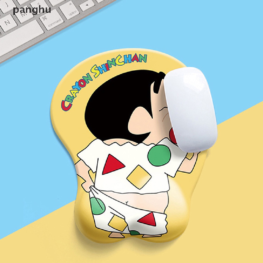 Đệm Lót Chuột Mềm Mại Hình Động Vật Vui Nhộn Có Đệm Kê Cổ Tay Để Bàn Làm Việc