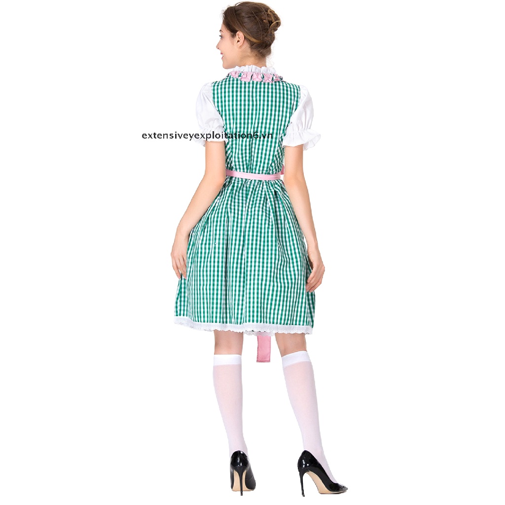 Đầm Hóa Trang Oktoberfest Của Đức Dành Cho Nữ