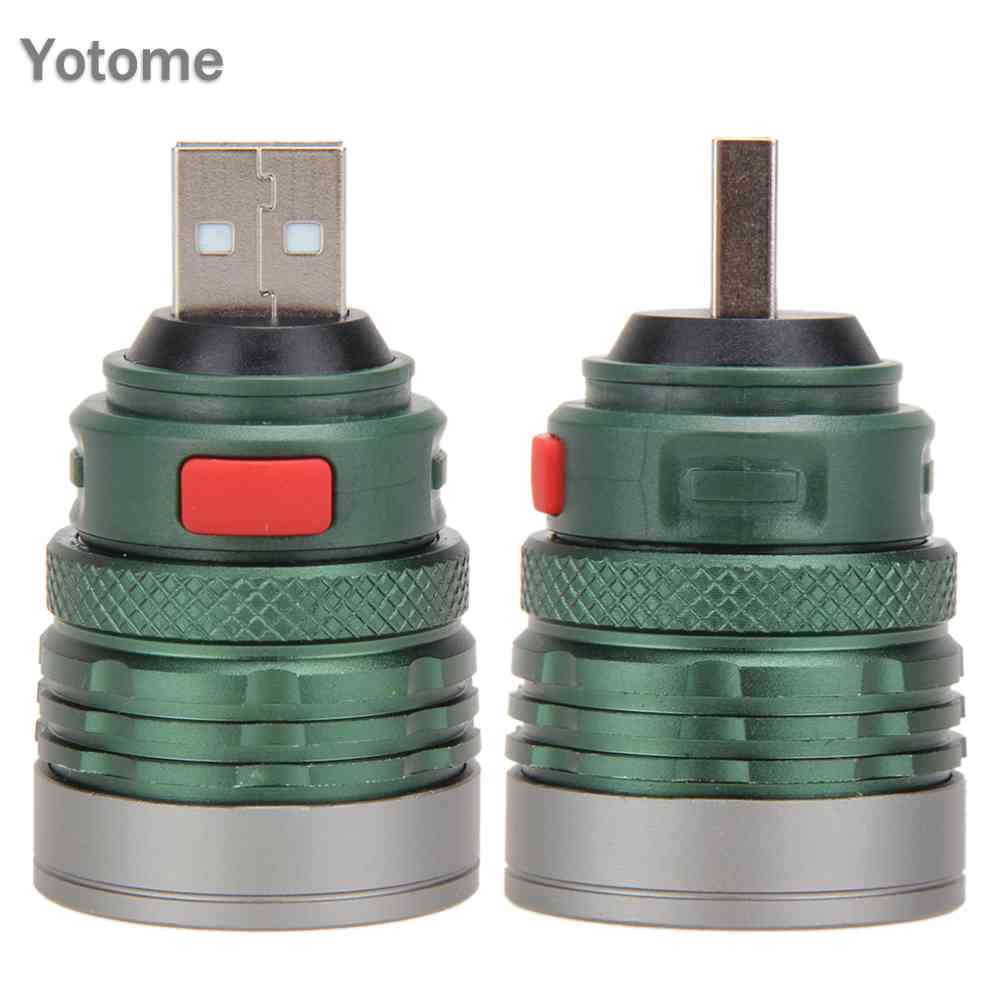 Đèn Pin Sạc Dự Phòng 3W Có Cổng USB Mới