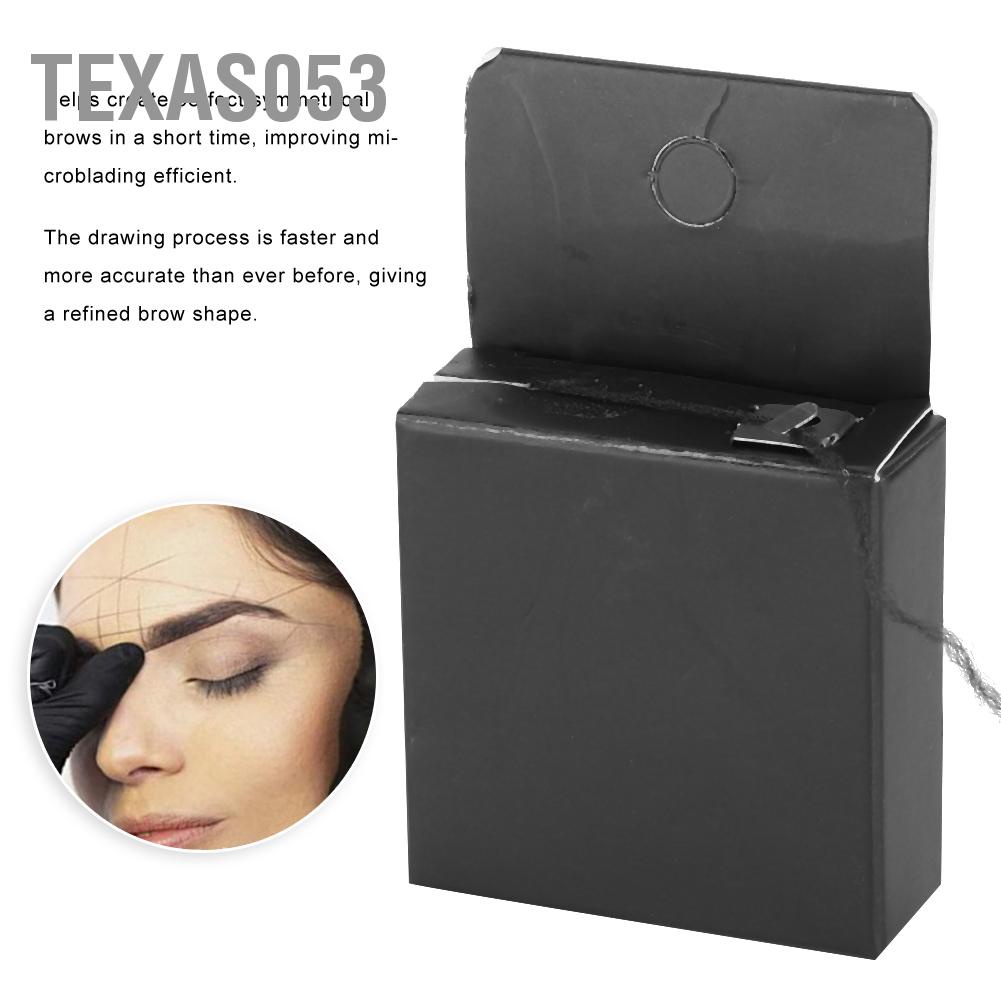 Texas053 Professional Pre Inked Mapping Chuỗi Lập bản đồ lông mày Chủ đề Tattoo Brow Marker
