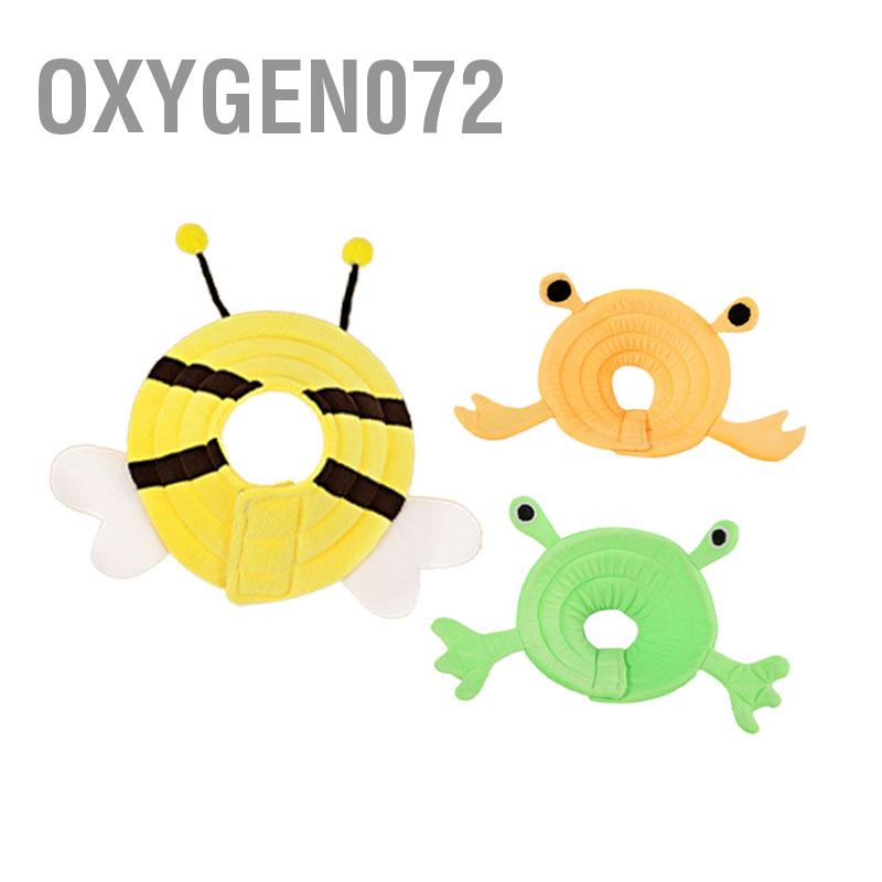 Oxygen072 Cổ áo phục hồi cho mèo Mềm mại thoáng khí Ngăn chặn liếm Hoạt hình dễ thương Pet thời Elizabeth chó