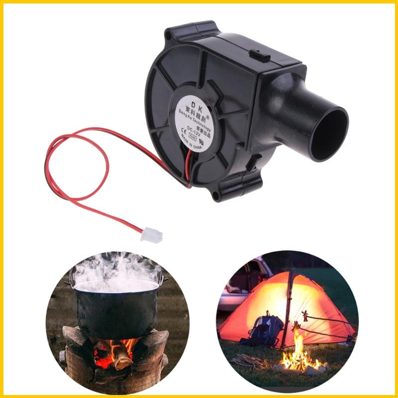 Quạt Thổi Khí Nướng BBQ 7530 5V 12V 24V 3700R 2Pin XH2.54 Tiện Dụng Mang Theo Du Lịch Cắm Trại