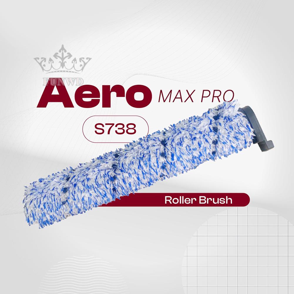 【FUNWD】For MMX For Aero Max Pro S738 Floor Washer Accessories Roller Brush Main Brush