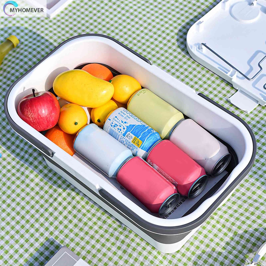 Giỏ Đựng Đồ Đi Biển / Cắm Trại Kích Cỡ Lớn Có Thể Gấp Gọn Tiện Dụng