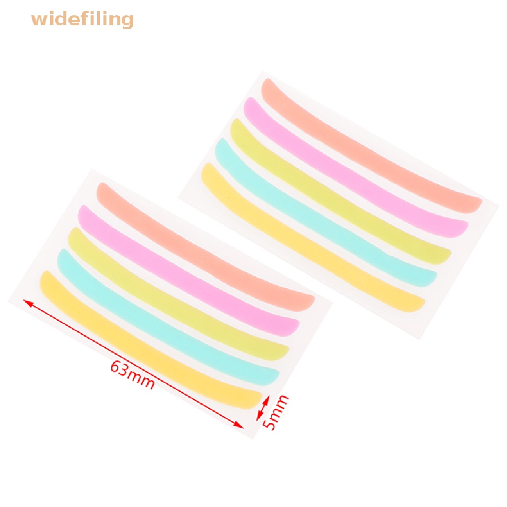 Bộ 5 Cặp Đệm Silicone Uốn Cong Lông Mi