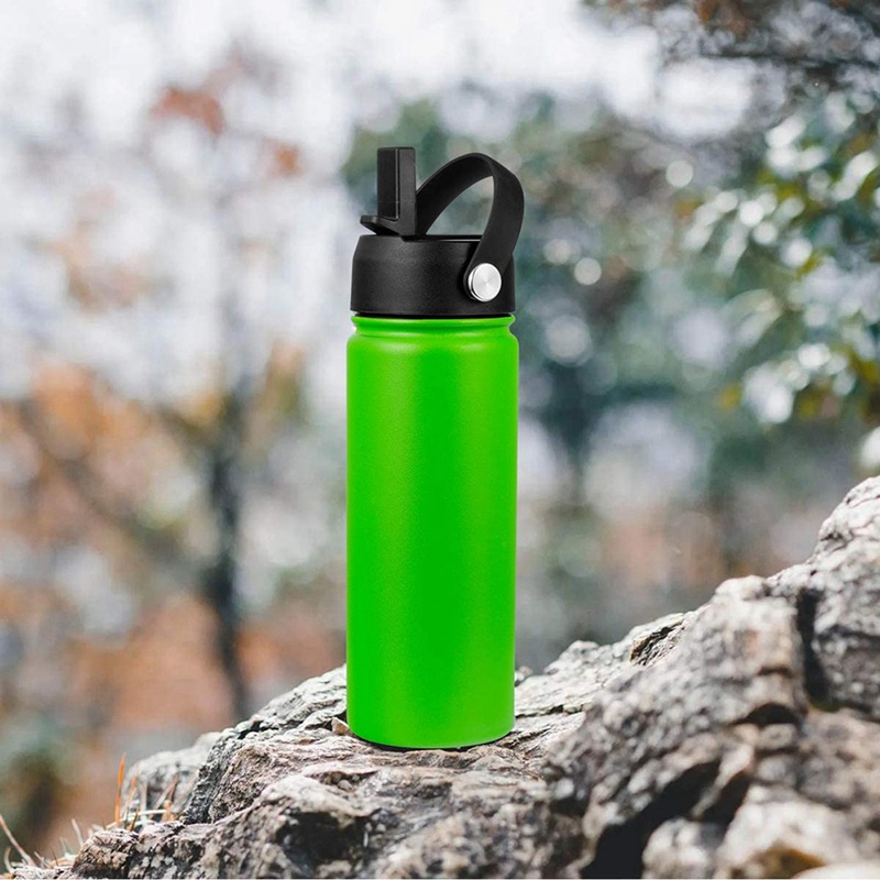 Nắp Ống Hút Thể Thao Có Tay Cầm Và Ống Hút Thay Thế Cho Bình Hydro Miệng Rộng 32 40 Oz