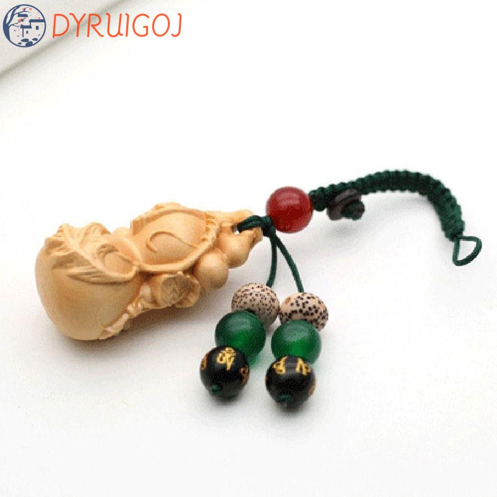 Móc Khóa Dây Thừng Dệt Thủ Công Phật Giáo Trang Trí Xe Hơi