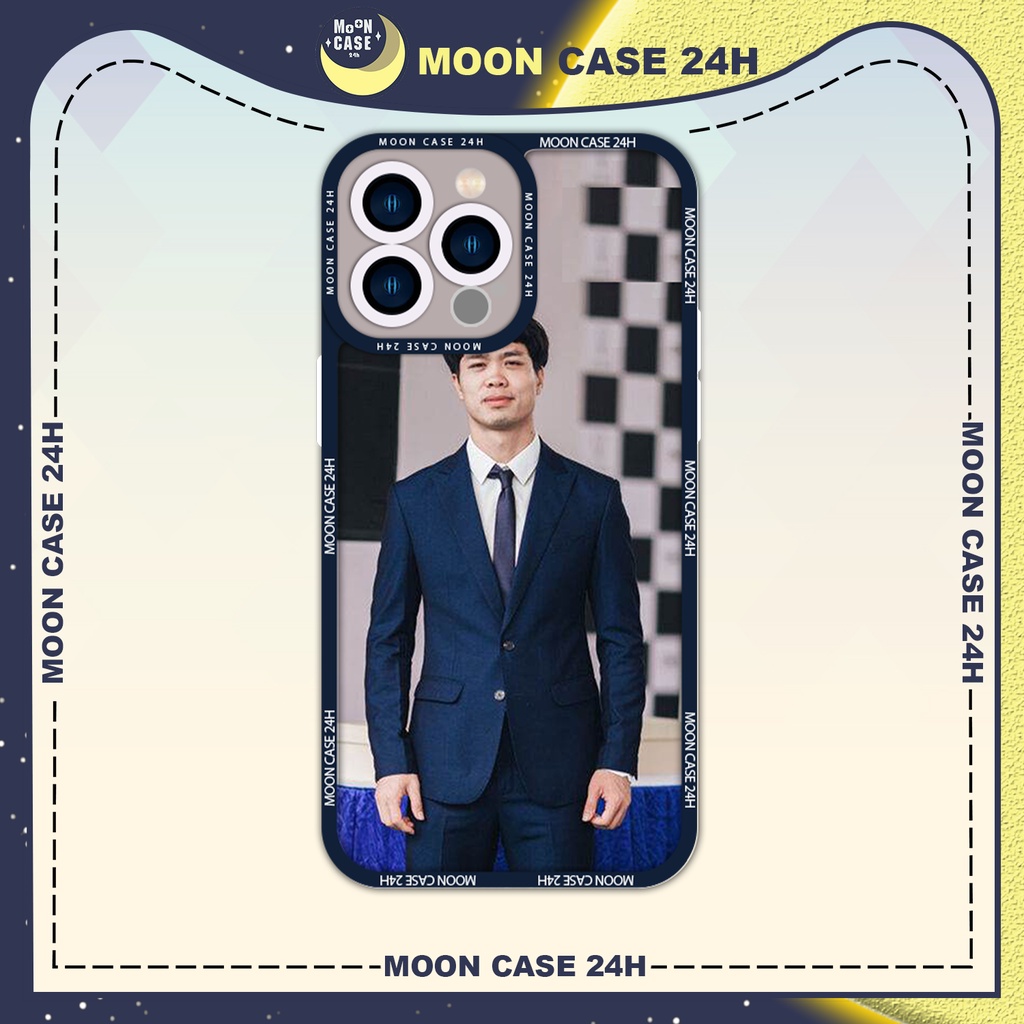 Ốp lưng iphone MOON CASE 24H Cầu Thủ Công Phượng Mặc Vest Lịch Lãm ip 8/x/xs/xsmax/11/12/13/14pro/plus/promax