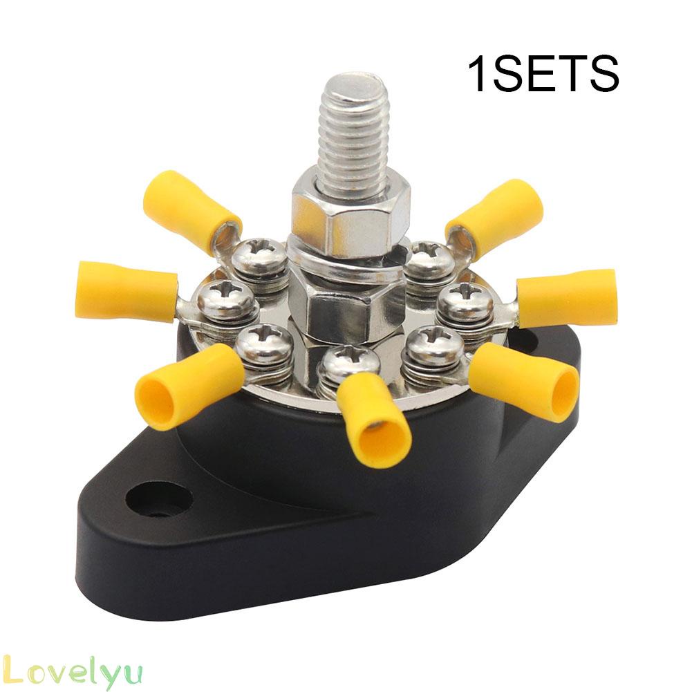⭐2023 ⭐Collecting Column M10 Terminal Block Stud Wiring Terminal 48V Power DC