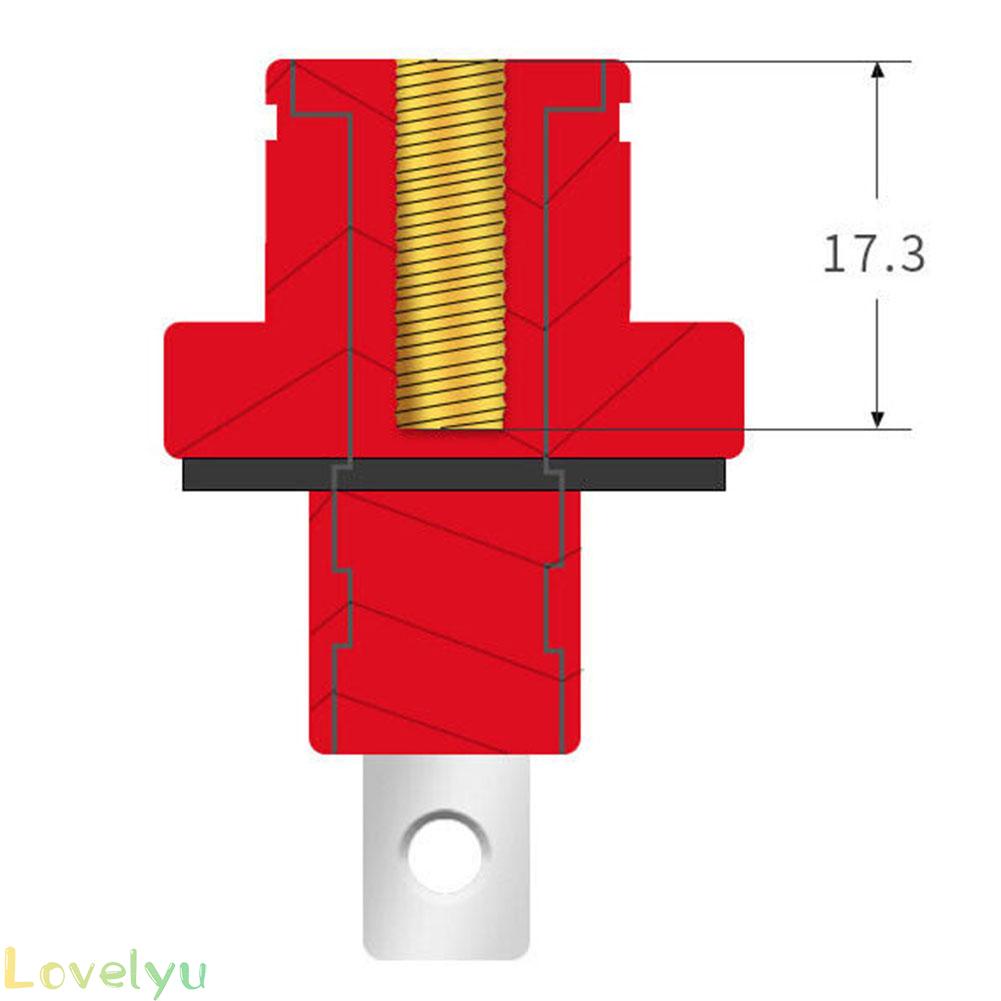 ⭐2023 ⭐2PCS 200A All-Copper Lithium Battery Energy Storage Terminal Battery Connector All copper lithium battery terminals