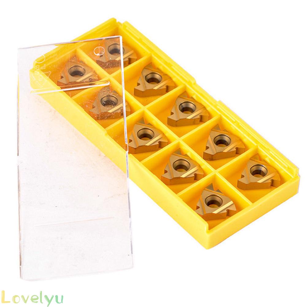 ⭐2023 ⭐5/8&quot; SER1616H16 Threading Turning Tool Holder+10PCS 16ER AG60 Carbide Insert