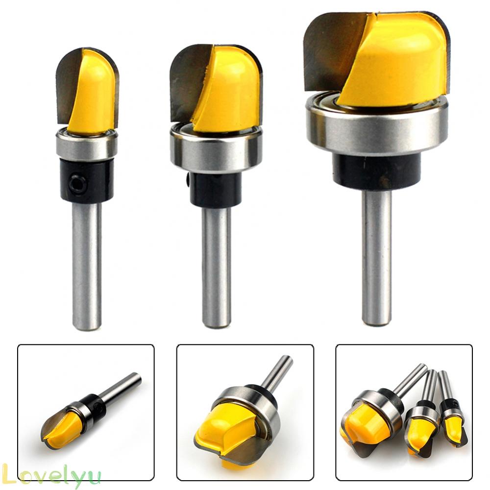 ⭐2023 ⭐Milling Cutter Steel Yellow/silver 3 Pcs 6*1-1/8 6*1/2 6*3/4 Anti-rust