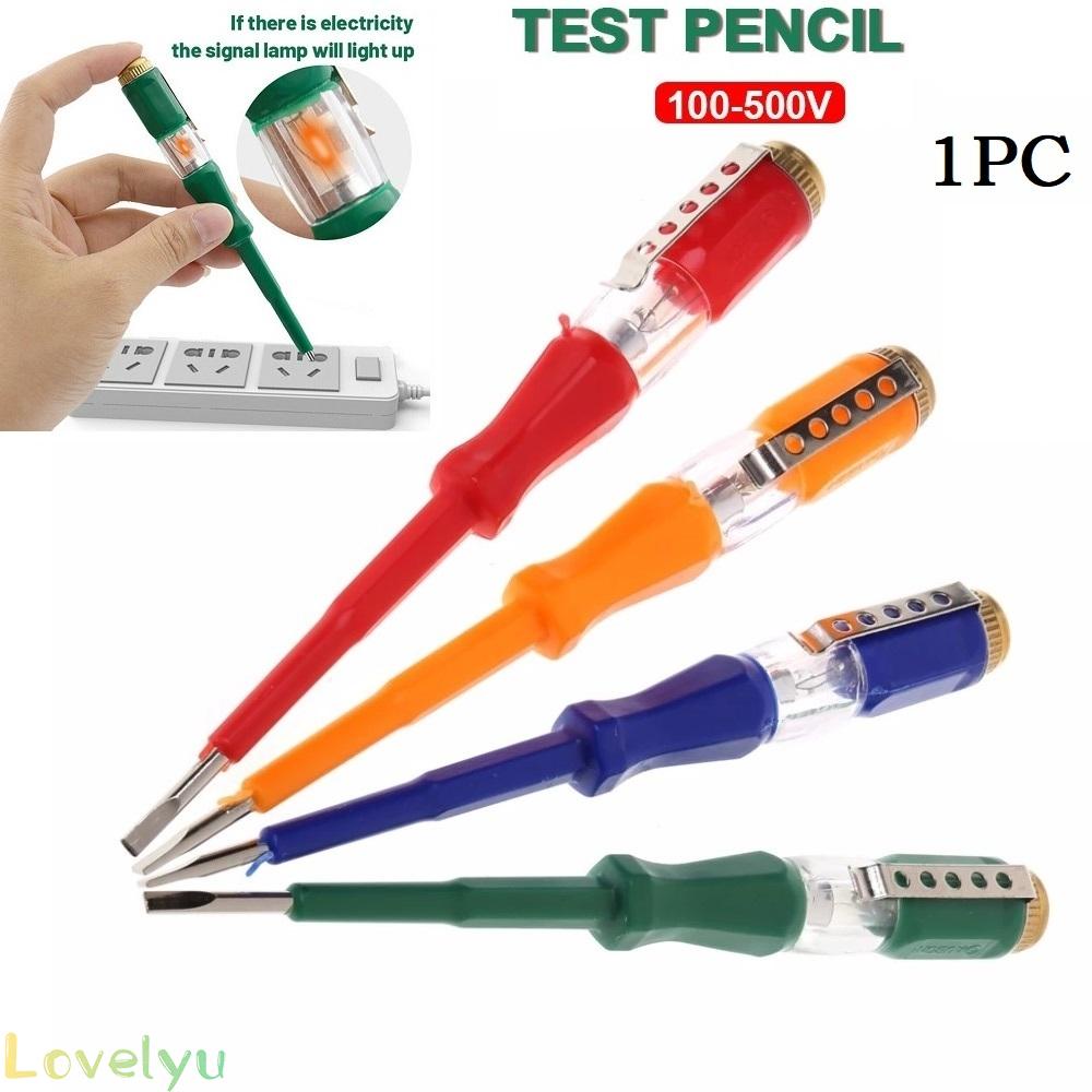 ⭐2023 ⭐Test Pen Hand Tool LED Plastic+Stainless Steel Spare Parts Voltage Tester