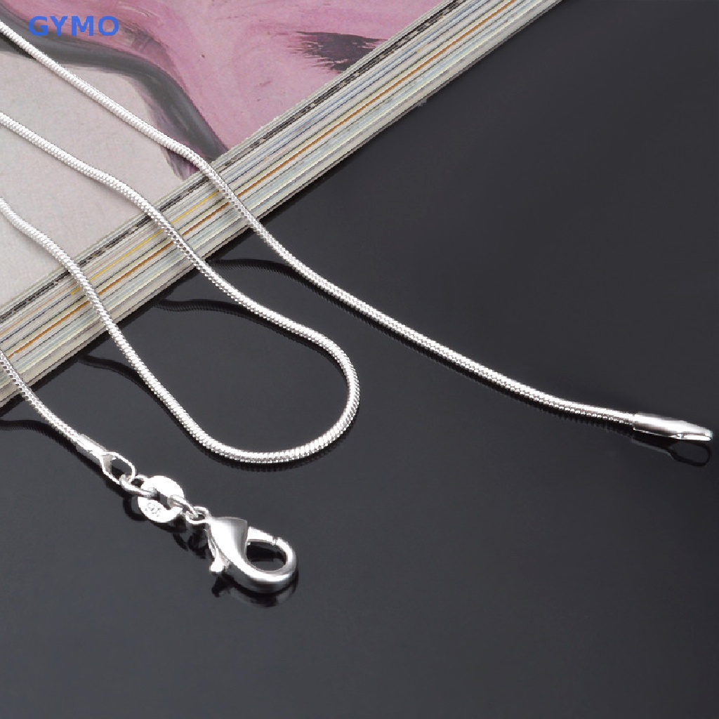 Vòng cổ Bạc Dài 1mm (40-80cm) 16-28inch