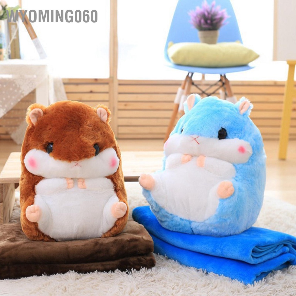 Bộ Chăn Gối Đa Năng Hình Đồ chơi nhồi bông Dễ Thương Dùng Tại Nhà / Văn Phòng