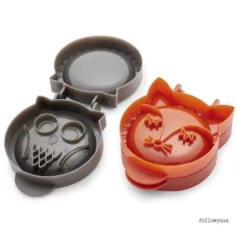 Set 2 Khuôn Cắt Bánh Quy Hình Động Vật Dễ Thương