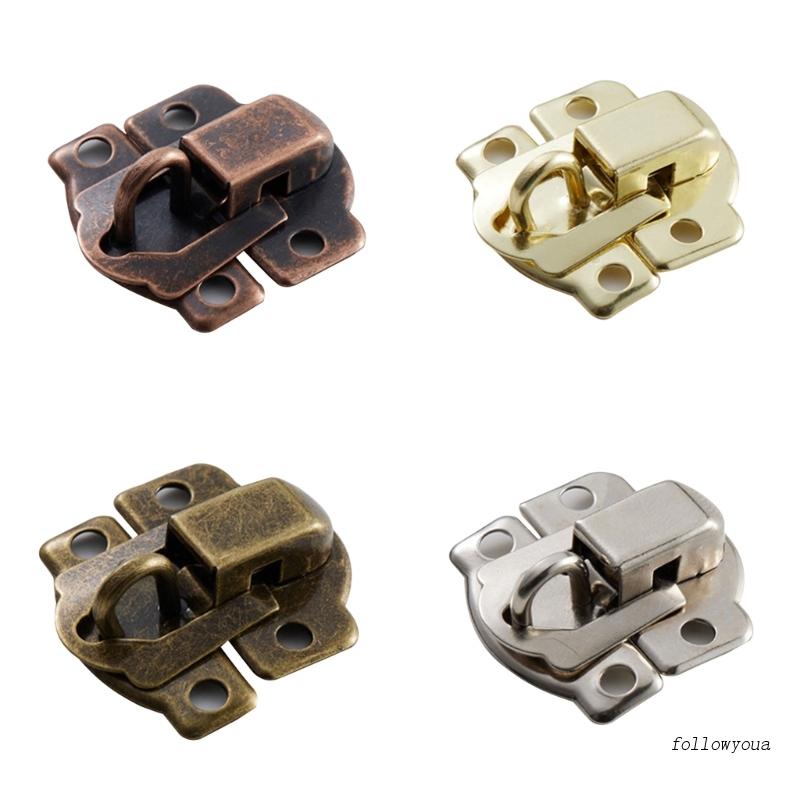 Set 10 Chốt Khóa Hộp / Ngăn Kéo Thiết Kế Cổ Điển Tiện Dụng