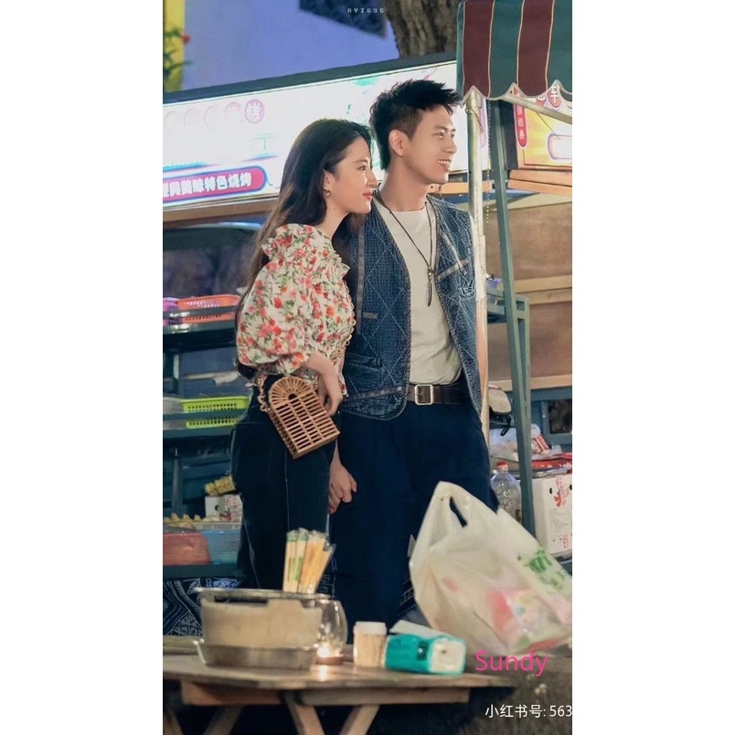 Áo Kiểu Trễ Vai Họa Tiết Hoa Phong Cách Pháp Thời Trang Mùa Hè Quyến Rũ Cho Nữ Đi đến nơi có gió