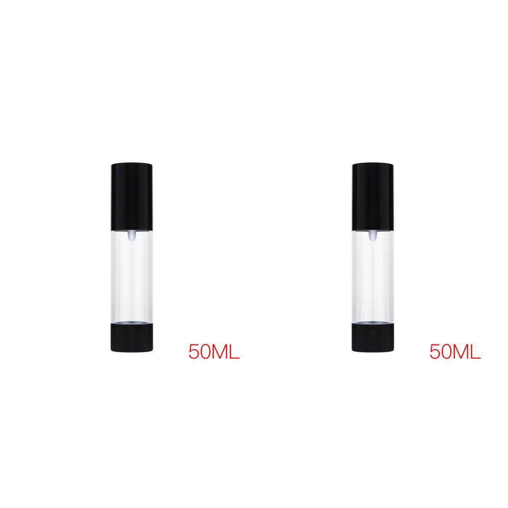 Set 1 / 2 / 3 / 5 Chai Rỗng Trong Suốt Đựng Mỹ Phẩm Dung Tích 30ml