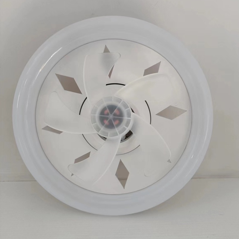 Quạt Trần Xoay 360 Độ Điều Khiển Từ Xa B22 Sang E27 3000-6000k Cho Phòng Tắm / Phòng Học
