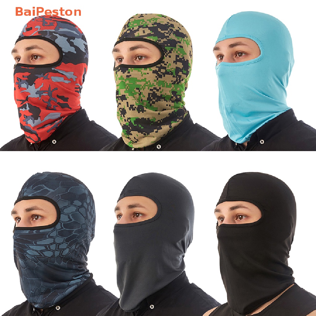 Khẩu Trang Balaclava Che Phủ Toàn Diện Chống Tia UV Khi Đi Xe Máy