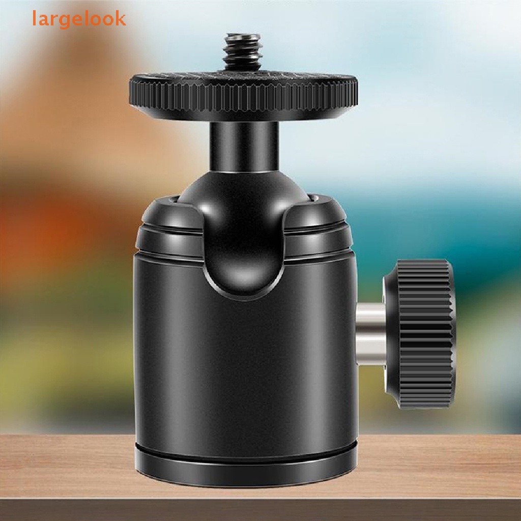 Đầu Bi Mini 1 / 4 Lỗ Bằng Hợp Kim Nhôm Xoay 360 Độ Gắn Giá Đỡ Ba Chân Máy Ảnh