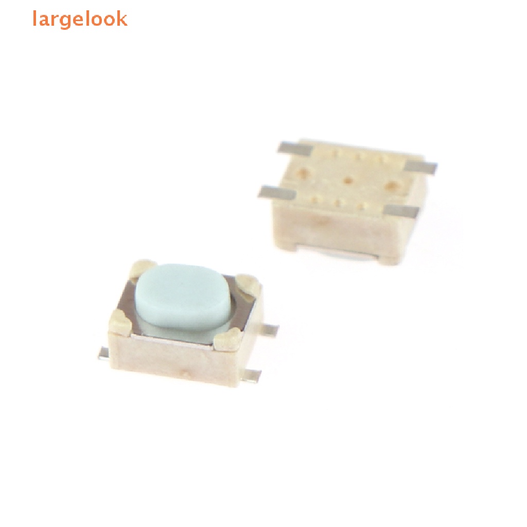 Set 100 Công Tắc 4 Chấu 3 * 4 * 2.5MM SMD SMD Màu Trắng Dành Cho Ô Tô