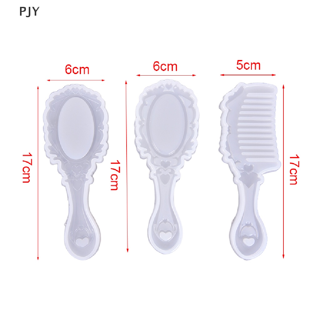 Khuôn Silicon Làm Mặt Dây Chuyền Hình Lược Thời Trang DIY PJY