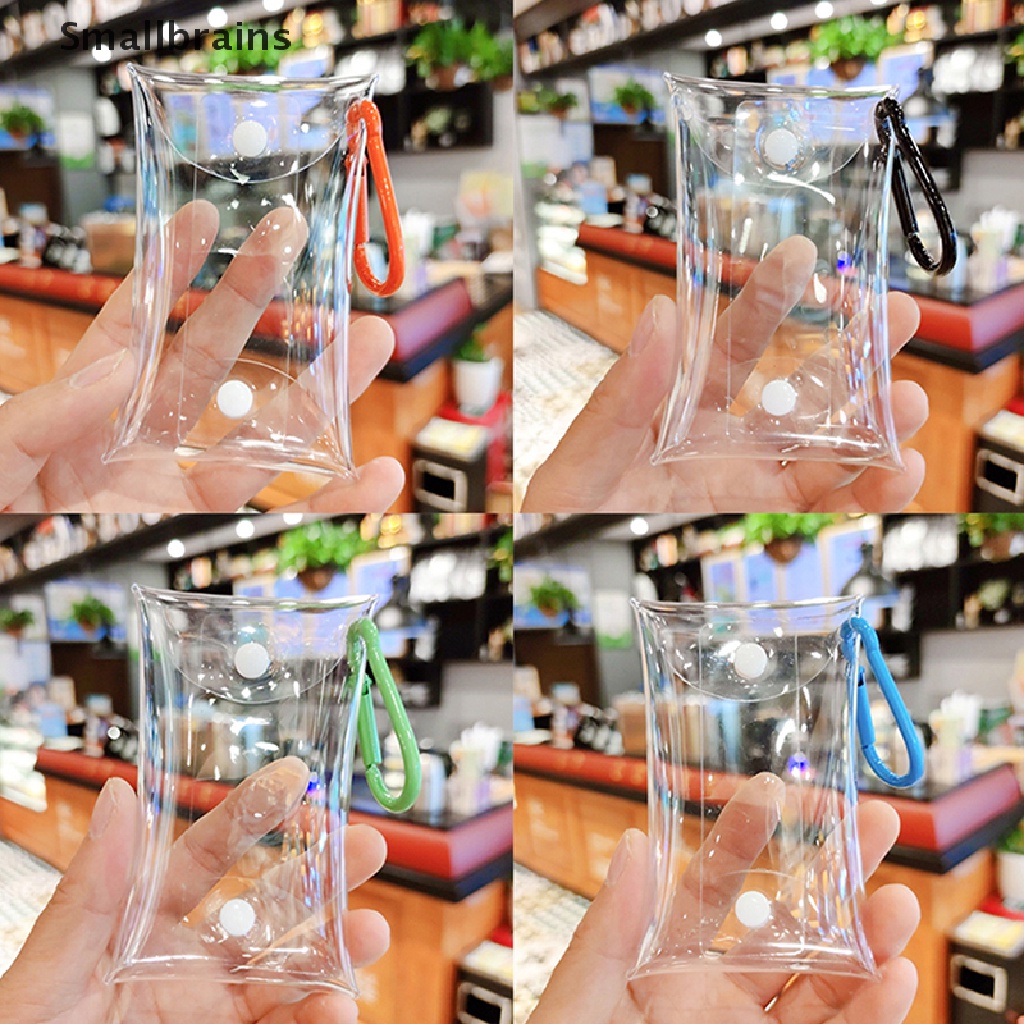 Ví Đựng Tiền Xu / Chìa Khóa Mini Trong Suốt Cho Bé Gái
