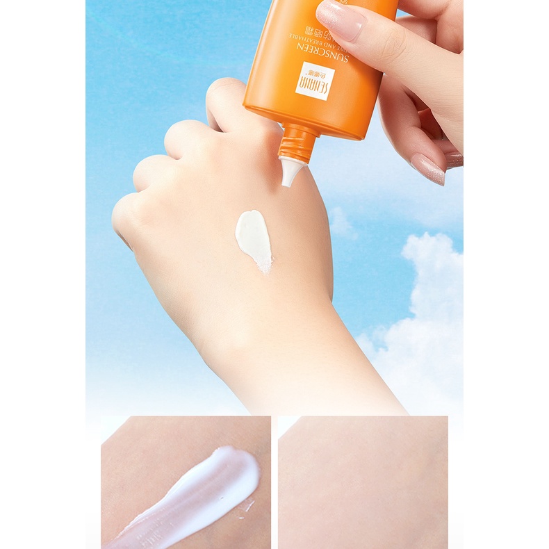 Kem Chống Nắng Chỉ Số SPF50 + Thoáng Khí Tự Nhiên Cho Nam Và Nữ 45g