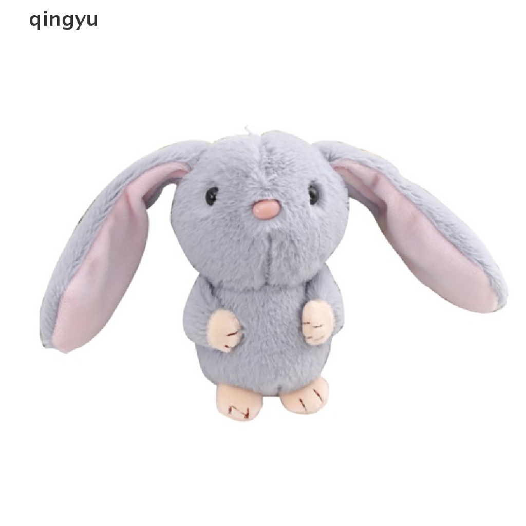 Thú Nhồi Bông Hình Thỏ Tai Dài Màu Trắng Dễ Thương