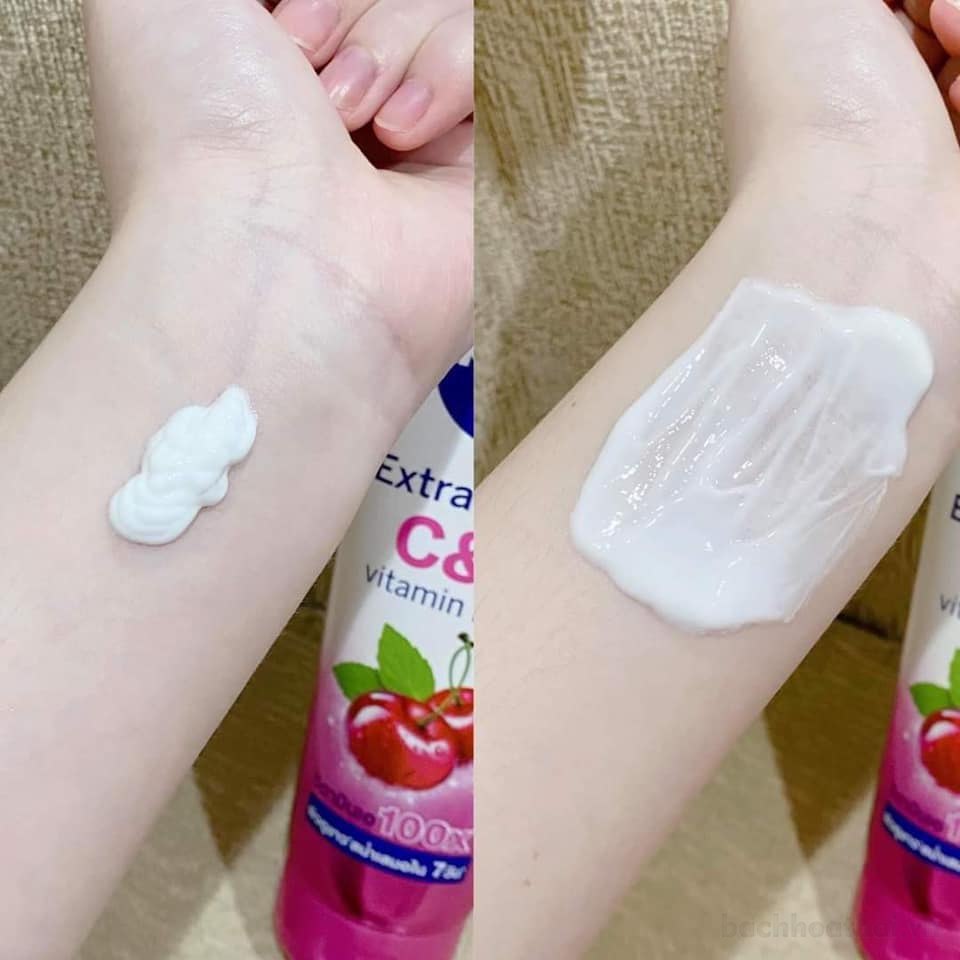 Tuýp 320ml Nivea Extra White C&E vıtamın Lotion Thái Lan