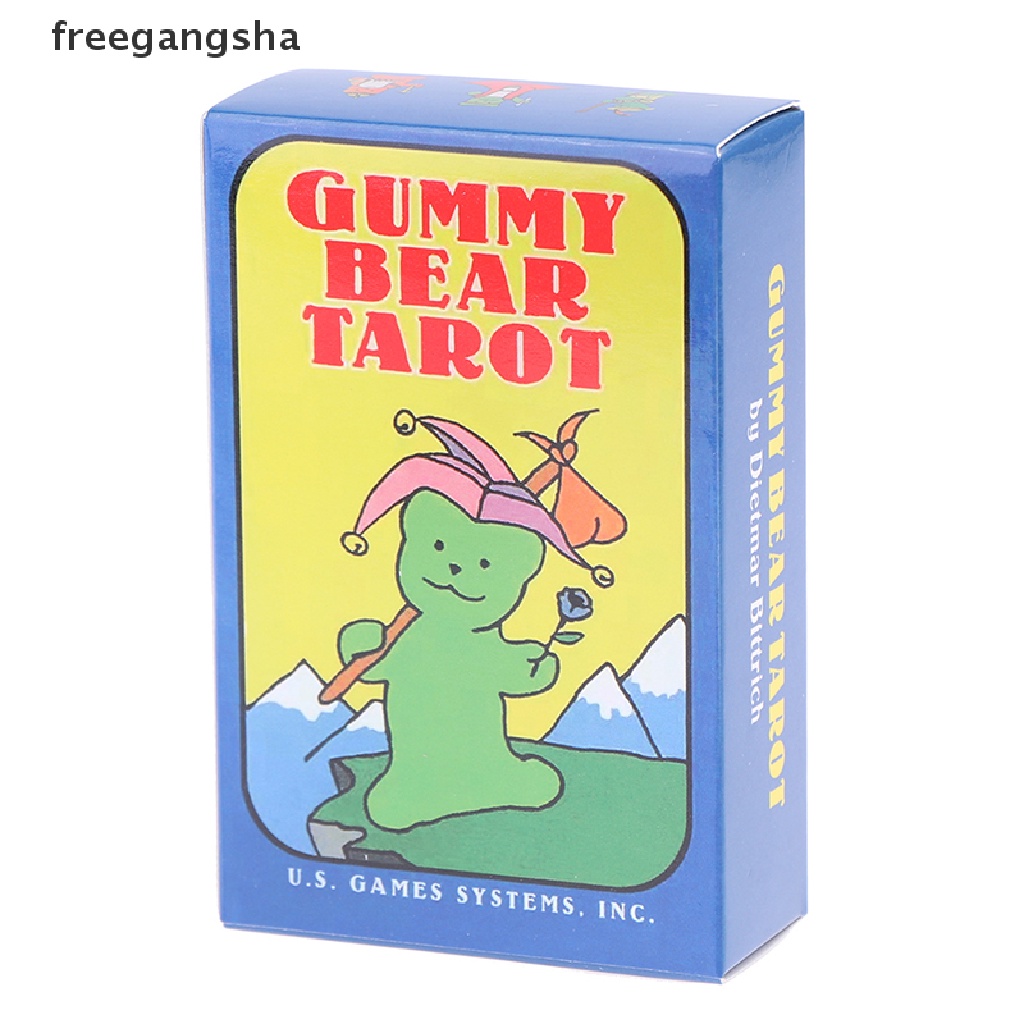 Bộ Bài Tarot Hình Gấu Gummy Độc Đáo