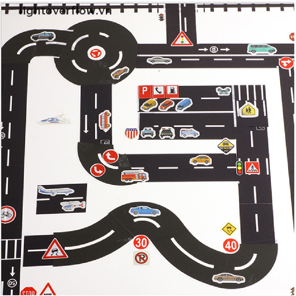 [lightoverflow] Băng Keo Dán Washi Đường Ray Giao Thông Đường Ray [VN]