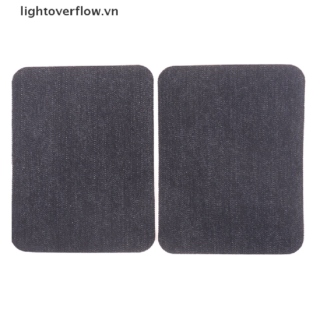 [Lightover Flow] Bộ 6 Miếng Vá Quần Jean Cotton Sửa Chữa 3 Màu Ủi Trên Denim [VN]