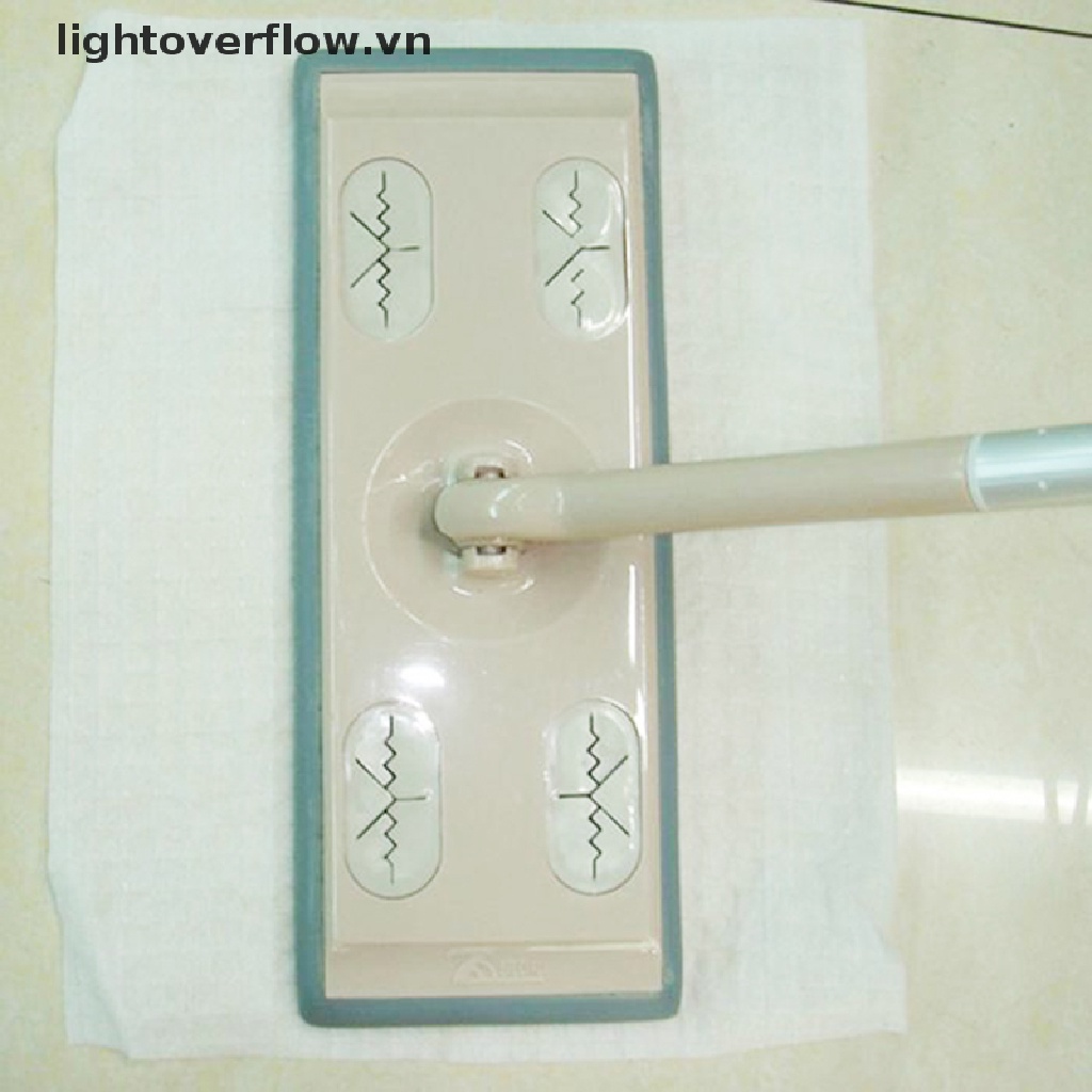 Bộ 100 Giấy Bọc Cây Lau Nhà Dùng Một Lần Tiện Dụng