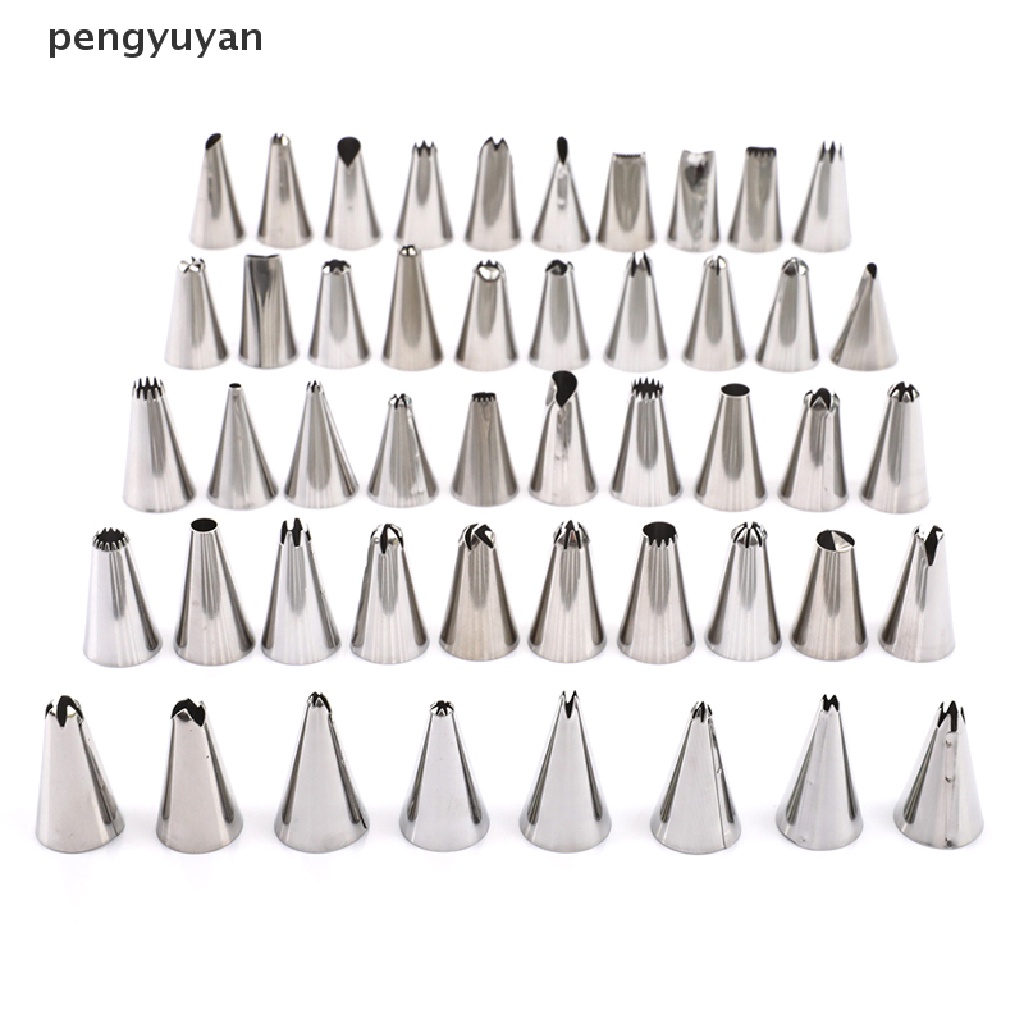 Bộ 56 Đầu Phun Kem Trang Trí Bánh DIY