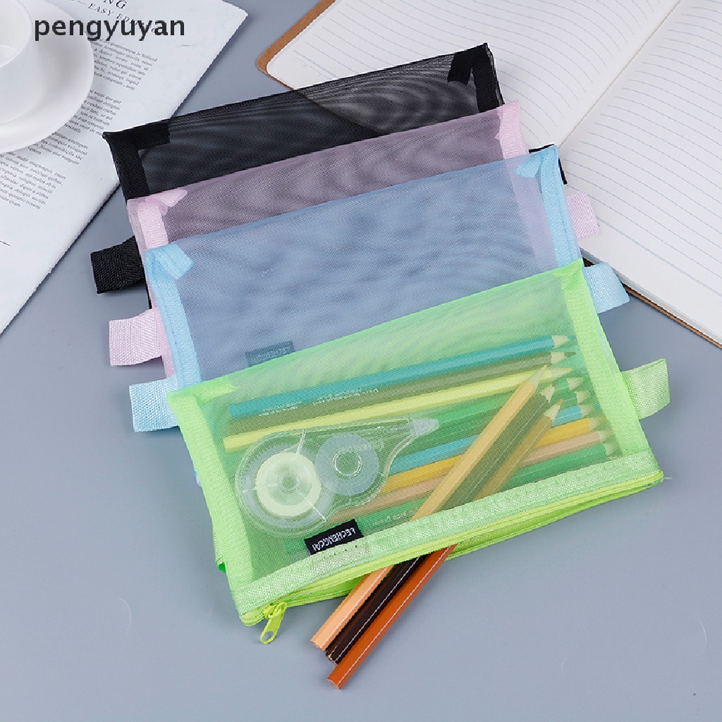 1 Túi Lưới Đựng Mỹ Phẩm Trong Suốt Đơn Giản Dùng Khi Đi Du Lịch