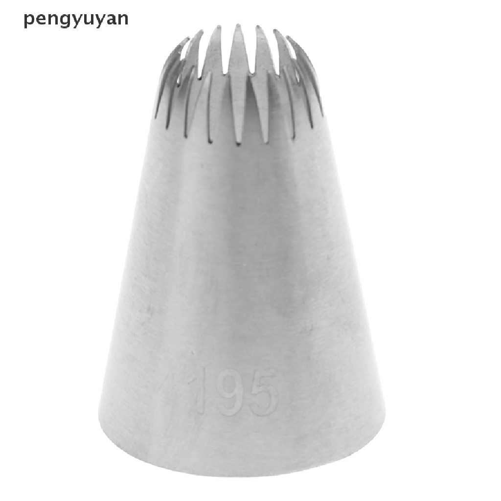 [pengyuyan] #Đuôi Bắt Bông Kem Trang Trí Bánh Bằng Thép Không Gỉ 195