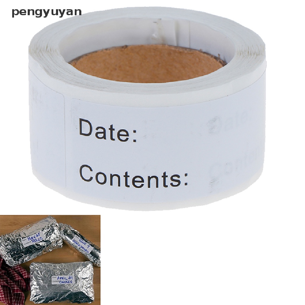 Set 125 Nhãn Dán Bảo Quản Thực Phẩm Trong Tủ Lạnh
