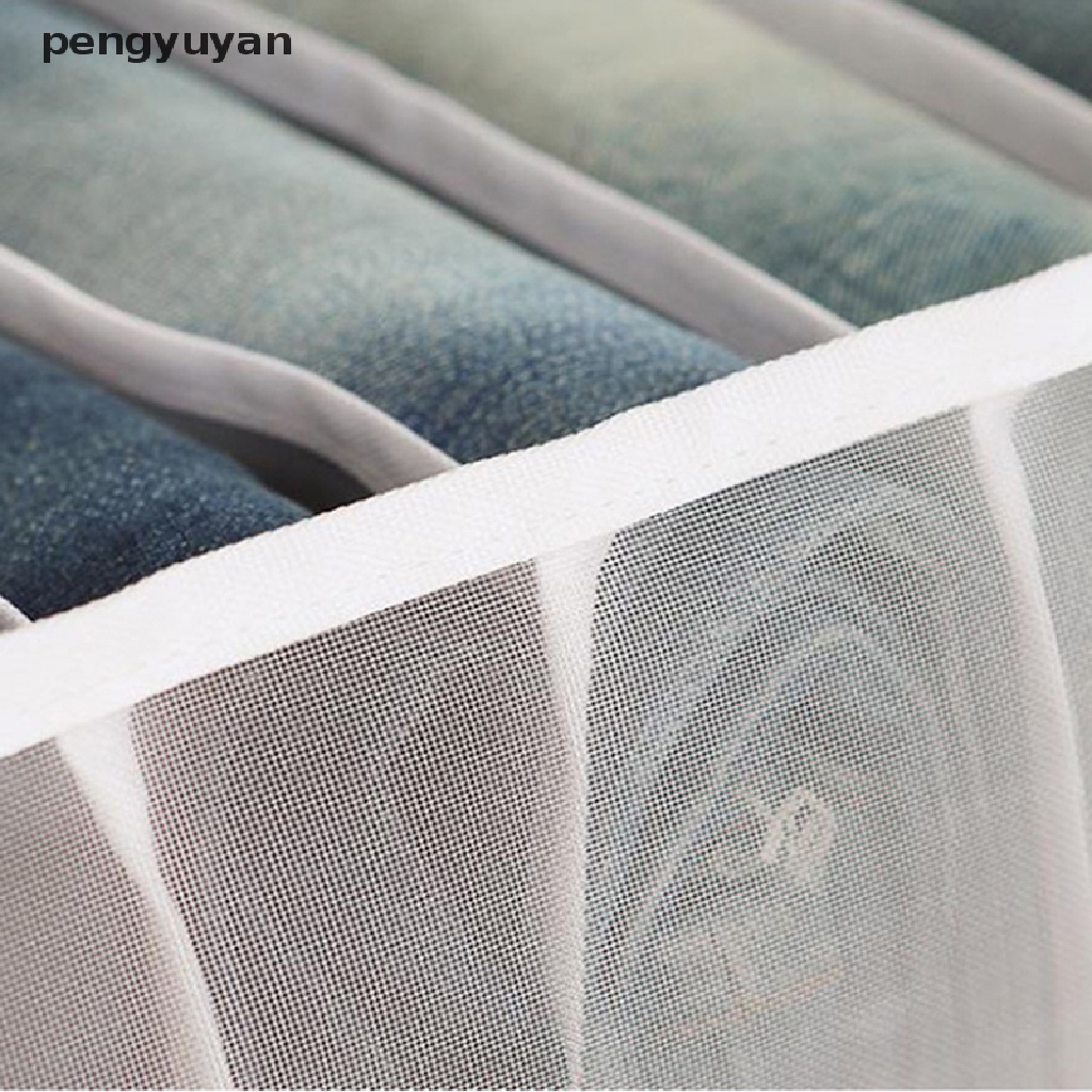 [pengyuyan] Hộp Đựng Quần Jean Chia Ngăn Có Thể Giặt Được [Mới]